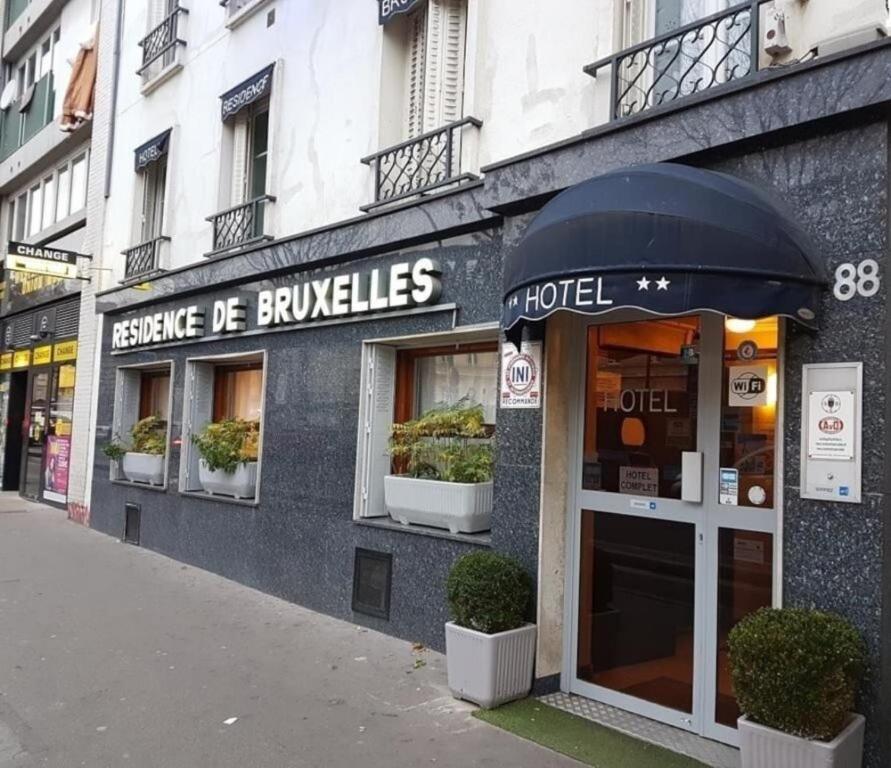 Hotel Residence De Bruxelles Париж Екстер'єр фото